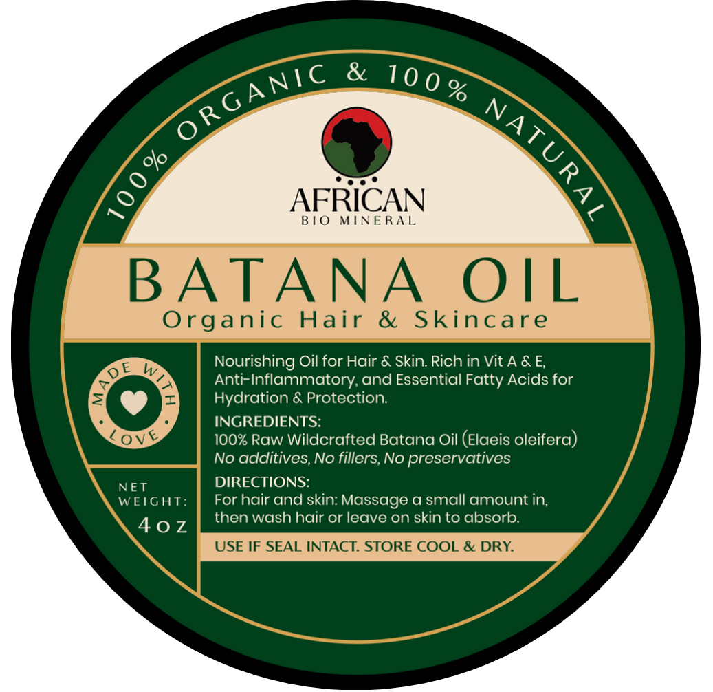 100% Raw Batana Oil – Wildcrafted from Honduras