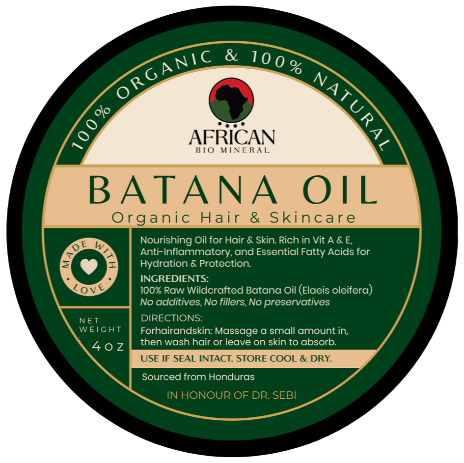 100% Raw Batana Oil – Wildcrafted from Honduras